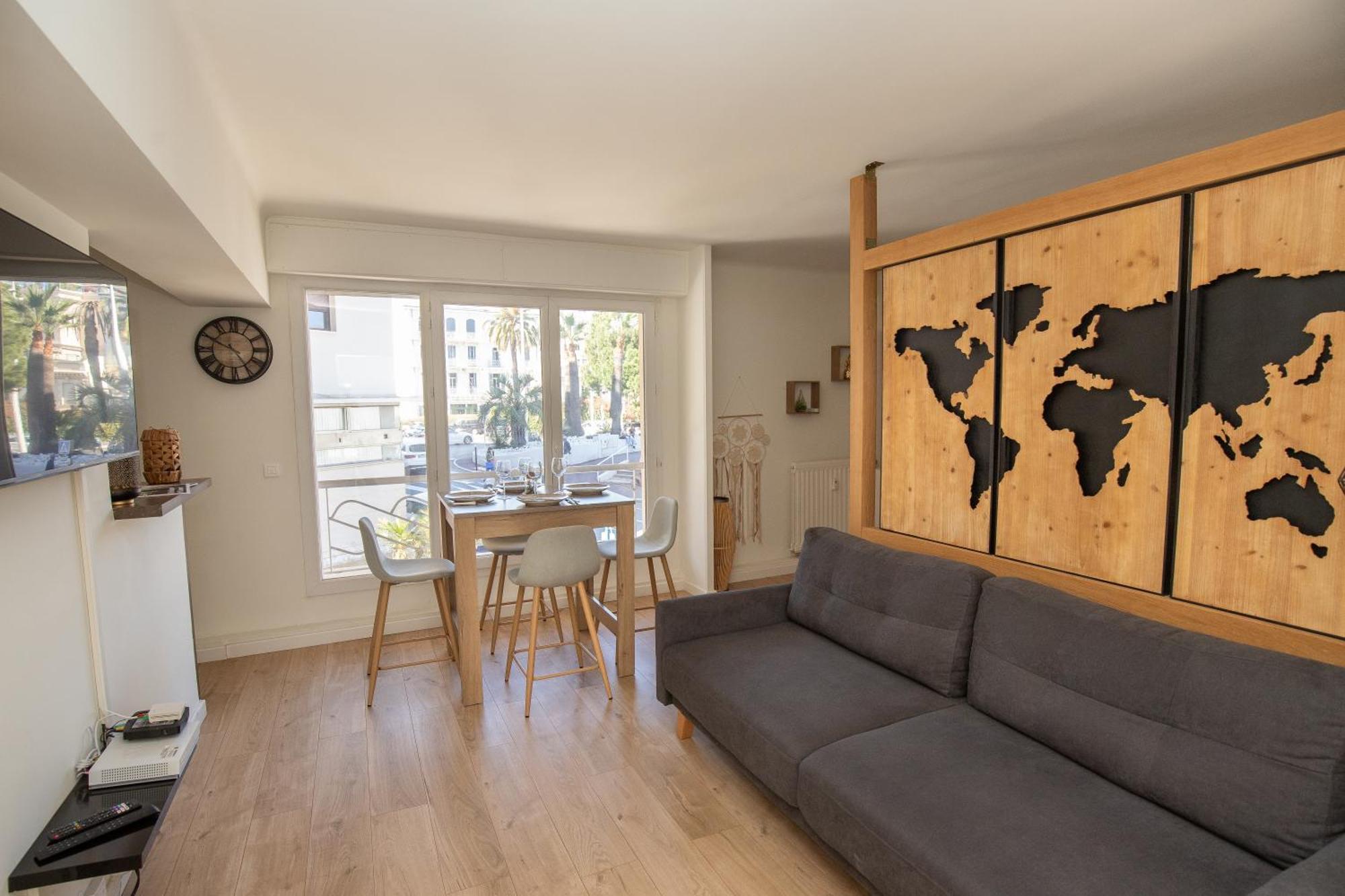 La Chic Riviera - Clim - Wifi - Croisette Apartment Кан Екстериор снимка