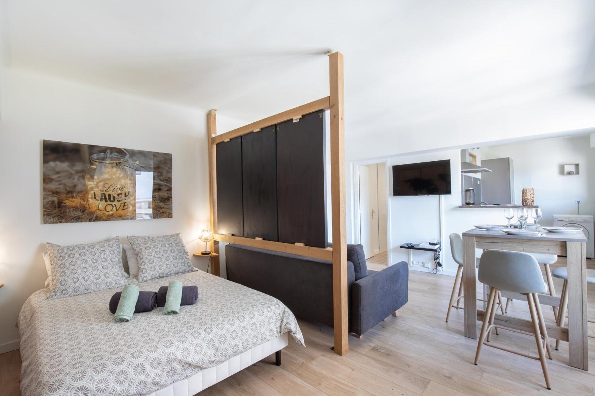 La Chic Riviera - Clim - Wifi - Croisette Apartment Кан Екстериор снимка