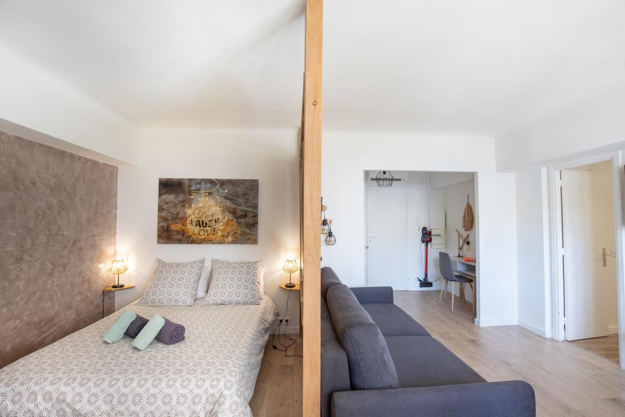 La Chic Riviera - Clim - Wifi - Croisette Apartment Кан Екстериор снимка