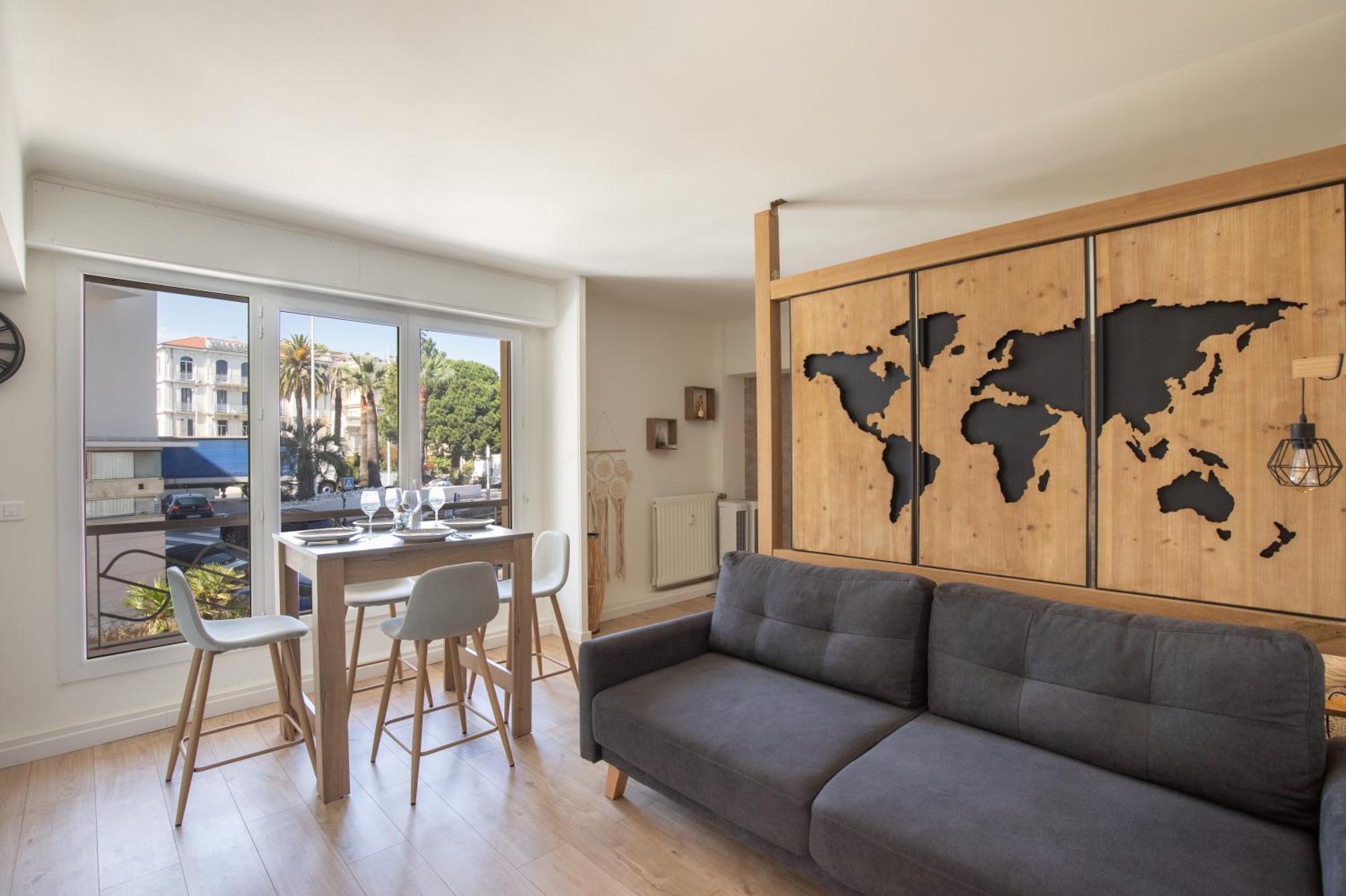 La Chic Riviera - Clim - Wifi - Croisette Apartment Кан Екстериор снимка